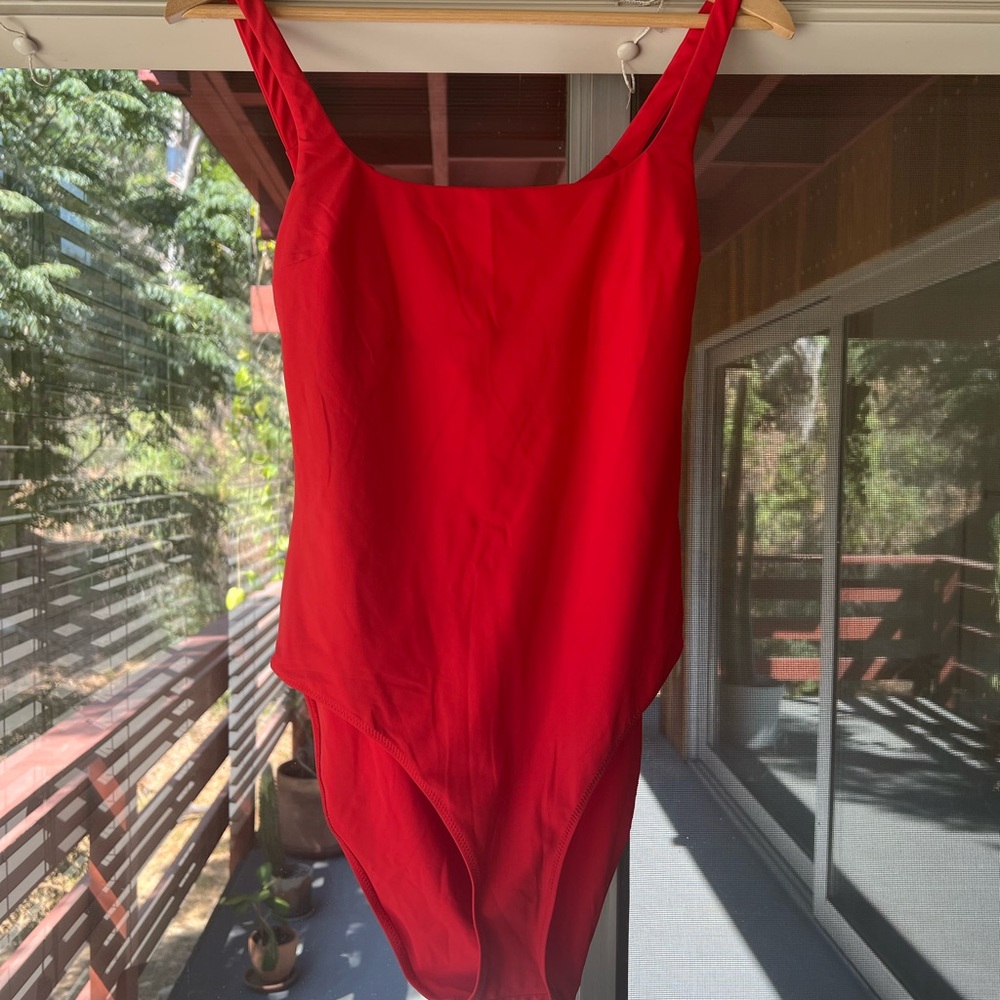Araks Usha One Piece Swimsuit in Poppy Red NWOT